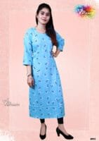 Light Blue Rayon fabric - 4002