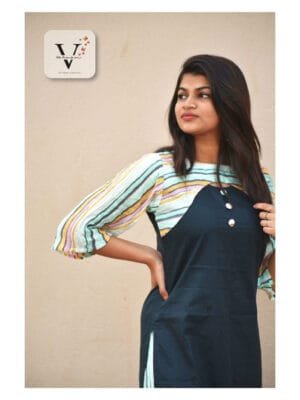 Mixed Colour Kurta Set - 1016