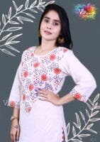 Pink Pure Khadi Cotton Kurta Set - 3010