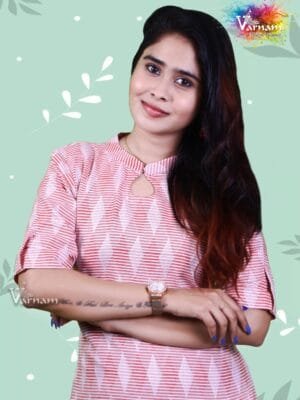 Pink Colored Viscose fibre - 3019