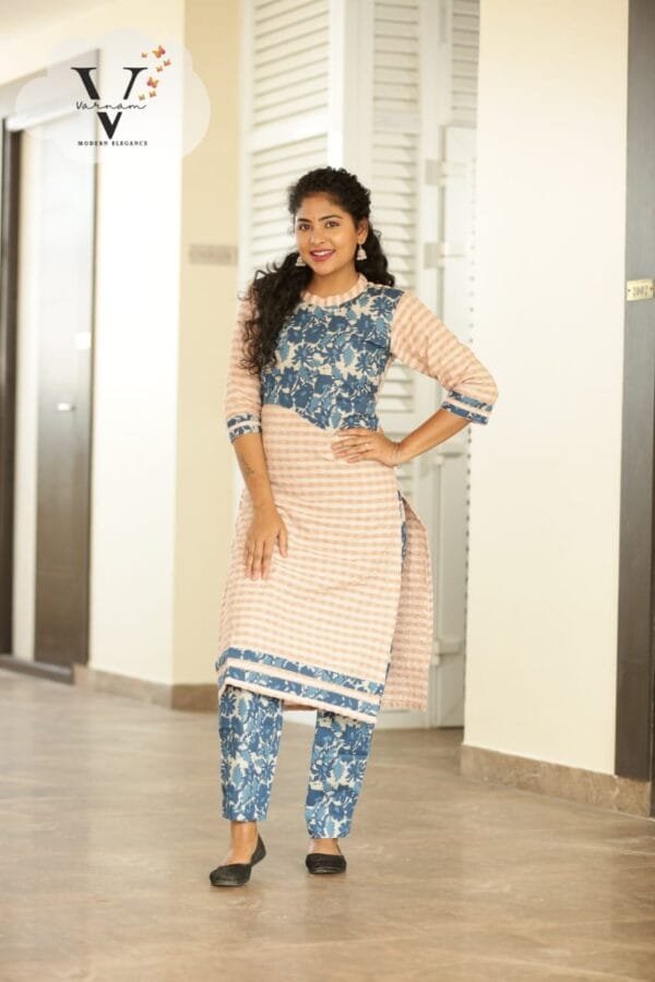 Seer Sucker Cotton Fabric - 9008