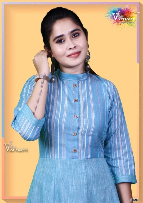 Anarkali Long Kurta - 2036