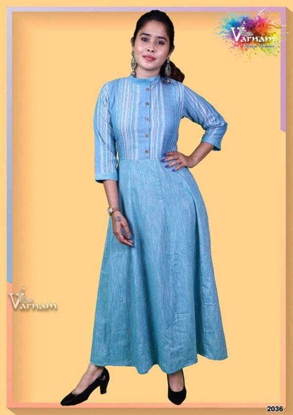 Anarkali Long Kurta - 2036