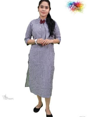 Grey Colored Straight Cut Top - 5002