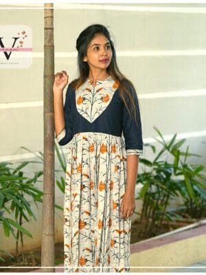 Mixed color Kurta - 2507