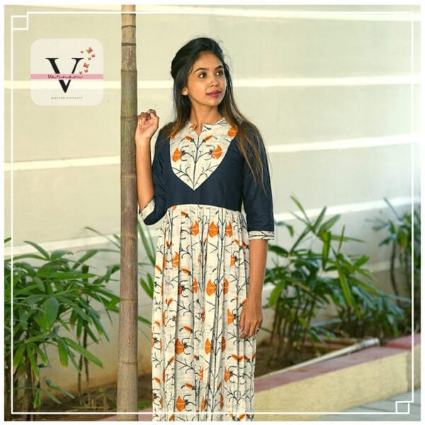 Mixed color Kurta - 2507