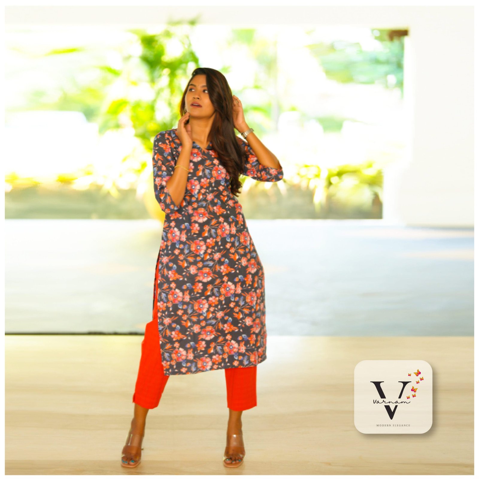 Floral Printed Pure Cotton - 2503