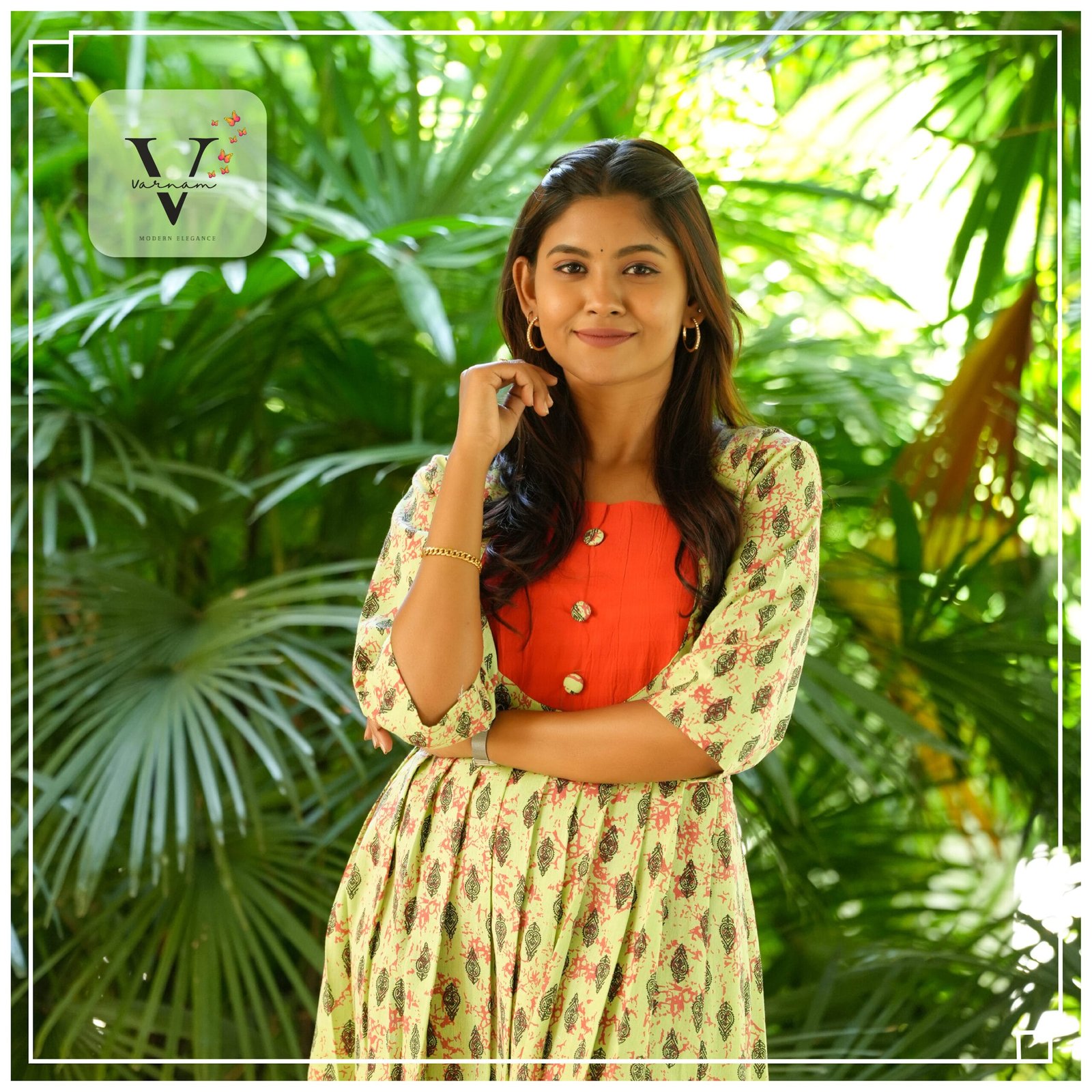 Over printed yarn dyed - 2517