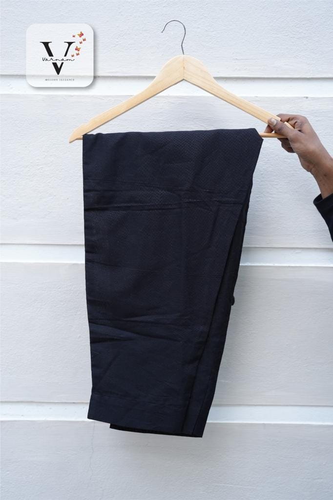 Black Cotton Pant
