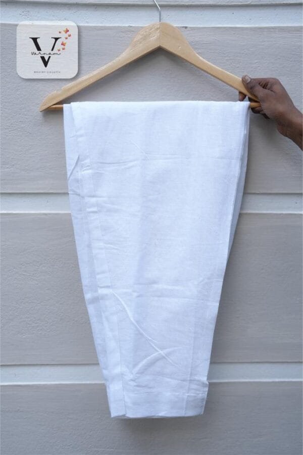 White Cotton Pant