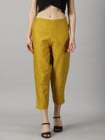 Mustard Cotton Pant