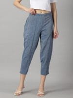 Denim Cotton Pant