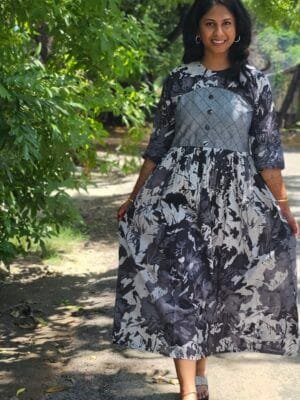 Black all over print - 1P24