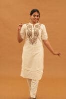 BEIGE EMBROIDERY SET-A219