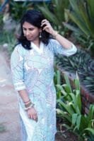 LIGHT BLUE WITH LEAF CO-ORD SET-S303