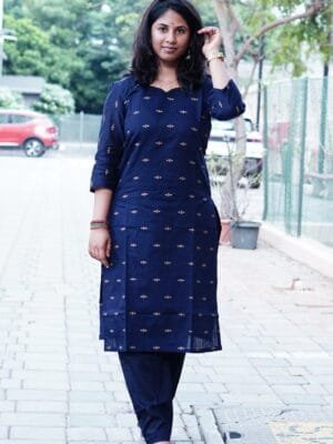 DARK NAVY BLUE CO-ORD SET-S311