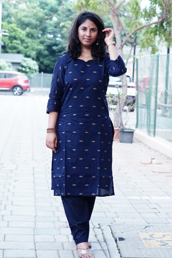 DARK NAVY BLUE CO-ORD SET-S311