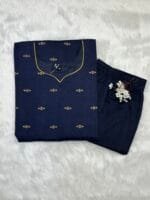 DARK NAVY BLUE CO-ORD SET-S311