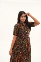 BLACK WITH RED UMBRELLA-A209