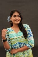 BLUE GREEN TIE AND DYE COTTON -A212