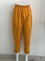 YELLOW WITH RED STRIPE COTTON PANT-66PT
