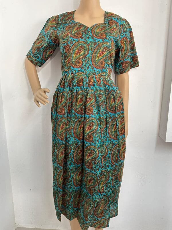 MULTI COLOUR MATERNITY COTTON FROCK-M102