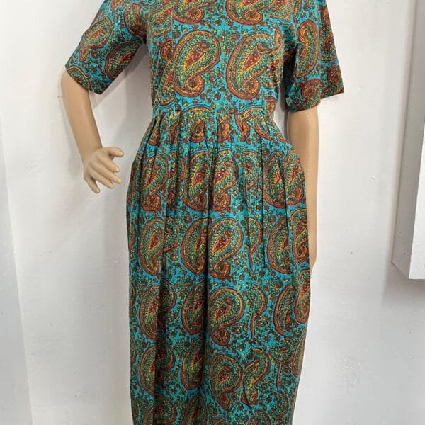 MULTI COLOUR MATERNITY COTTON FROCK-M102