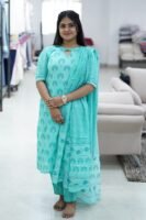 GREEN WITH FLORAL DESIGN -BST07