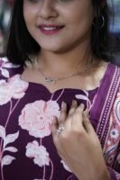 MERON WITH WHITE FLORAL DESIGN-FST011