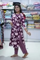 MERON WITH WHITE FLORAL DESIGN-FST011