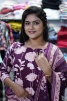 MERON WITH WHITE FLORAL DESIGN-FST011