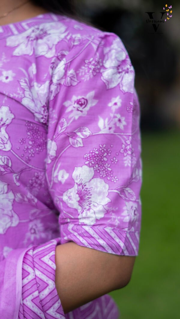 FROCK STYLE 3PCS SALWAR SUIT -BST23