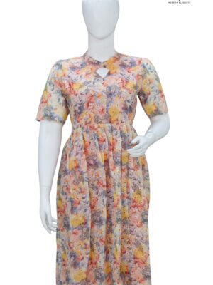 HOCOBA MULTI CLR FROCK -C123